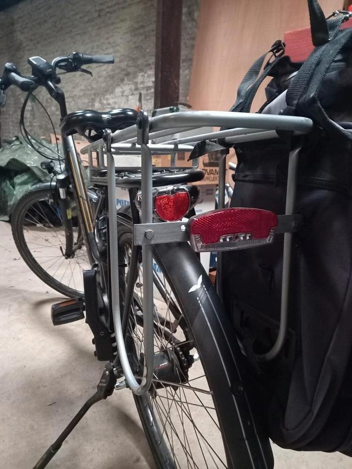 Bagagedrager-verlenger, combineer fietsstoel en fietstassen, Vélos & Vélomoteurs, Accessoires vélo | Porte-bagages, Utilisé, Enlèvement