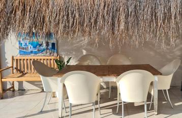 6 witte  tuinstoelen Driade Lord Yo beschikbaar voor biedingen