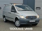 Mercedes-Benz Vito 113 L2 4x4 Automaat Airco Trekhaak Omvorm, Auto's, Euro 5, Stof, Gebruikt, Zwart