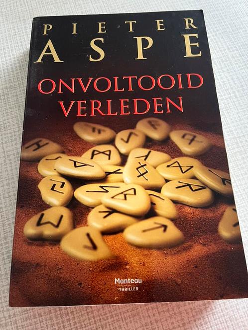 Pieter Aspe - onvoltooid verleden, Livres, Thrillers, Utilisé, Enlèvement