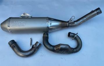 HGS Tuning uitlaatsysteem voor Yamaha YZ450F (2023–2026) beschikbaar voor biedingen