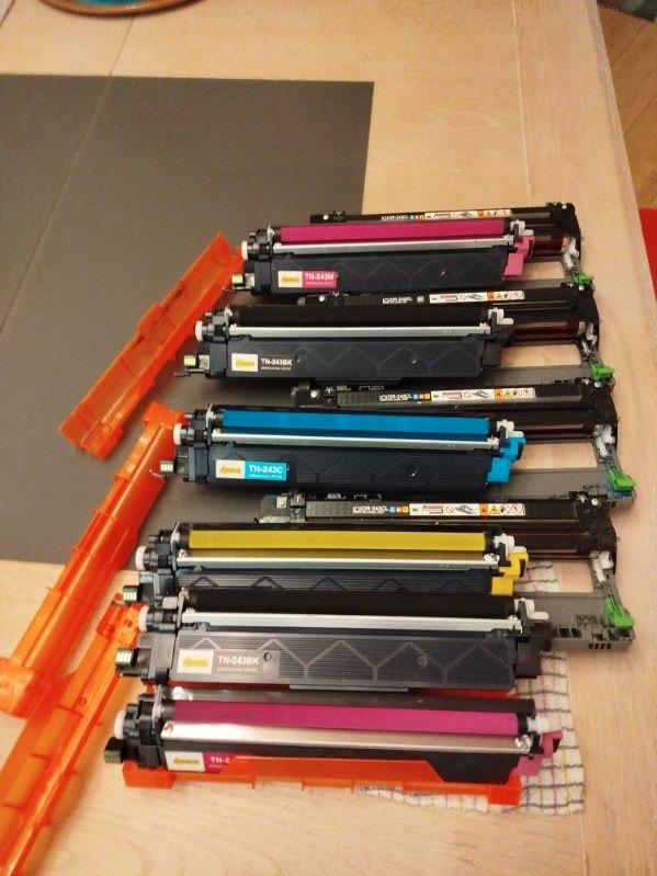 toners imprimante Brother tn-243CMYK, Computers en Software, Printers, Nieuw, All-in-one, Laserprinter, Kleur printen, Kopieren