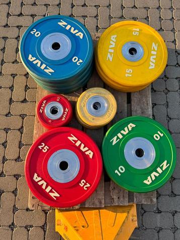 Ziva Competition bumper plates in nieuwste model!  beschikbaar voor biedingen