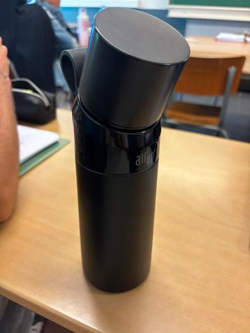 Air up black steel bottle, Sport en Fitness, Drinkbussen, Ophalen, Zo goed als nieuw