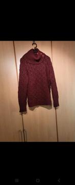 Bordeaux pull van united colors of beneton maat 40, Kleding | Dames, Ophalen of Verzenden