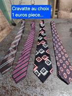 Cravate homme au choix 1 euros pièce, Enlèvement ou Envoi