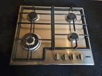 Gaskookplaat Zanussi inbouw  60cm nis 56, Elektronische apparatuur, Ophalen, Zo goed als nieuw, Inbouw