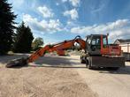 Hitachi zaxis 130w bandenkraan, Zakelijke goederen, Machines en Bouw | Kranen en Graafmachines, Ophalen, Graafmachine