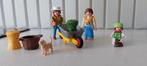 Playmobil - gezinnetje boerderij, Zo goed als nieuw, Ophalen
