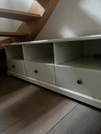 Wit IKEA televisiemeubel, Huis en Inrichting, Kasten |Televisiemeubels, Overige materialen, Gebruikt, 100 tot 150 cm, Minder dan 100 cm