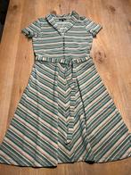 Groen beige gestreepte glitter jurk King Louie maat S, Vêtements | Femmes, Robes, Enlèvement ou Envoi, Taille 36 (S), Comme neuf