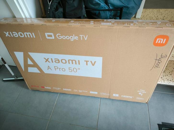 Xiaomi A Pro TV 50” – Nieuw in doos – €300, TV, Hi-fi & Vidéo, Télévisions, Neuf, QLED, Smart TV, Enlèvement