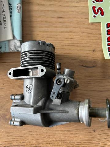 O.S. max FP 35 rc nitro model motor 5,7 cc OS beschikbaar voor biedingen