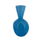 Kleine blauwe opaline vaas, Antiek en Kunst, Ophalen of Verzenden