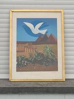 lithographie epreuve d artiste signe, Antiek en Kunst, Ophalen of Verzenden