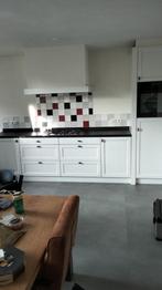 Landelijke Dubbelwandige Keuken + Apparatuur GEDEMONTEERD, Overige kleuren, Graniet of Steen, Dubbelwandige keuken, Ophalen of Verzenden