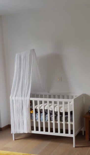 Spijlenbed IKEA, Kinderen en Baby's, Kinderkamer | Bedden, Gebruikt, Minder dan 140 cm, Minder dan 70 cm, Matras, Ophalen