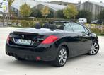 Peugeot 308 cabrio 1.6 HDI 2015 met 150610km GPS/Cruise, Stof, Cabriolet, Zwart, Bedrijf