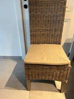 Keukenstoelen, Huis en Inrichting, Stoelen, Ophalen, Gebruikt, Bruin, Riet of Rotan