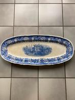 Oude grote schaal van Villeroy Boch Mettlach, Ophalen of Verzenden
