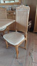 Marmeren salontafel +6 stoelen, Antiek en Kunst, Ophalen