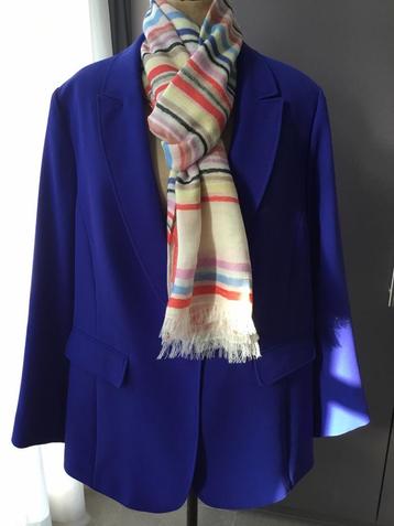 XANDRES GOLD, Prachtige royal ink blazer, NIEUW, maat 48/50 beschikbaar voor biedingen