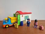 PLAYMOBIL 123 Werkman met sorteer-garage - 70184, Kinderen en Baby's, Speelgoed | Playmobil, Ophalen, Gebruikt, Complete set