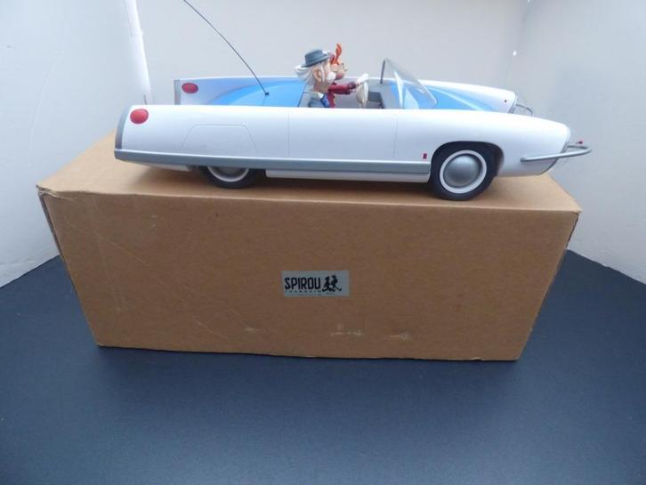 Turbotraction Spirou et Fantasio Aroutcheff, Collections, Personnages de BD, Comme neuf, Statue ou Figurine, Autres personnages