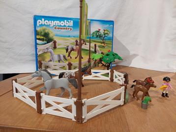 Playmobil paarden set 6931 - paardenweide beschikbaar voor biedingen