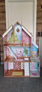 KidKraft Juliette Houten Poppenhuis met accessoires, Ophalen, Gebruikt, Poppenhuis