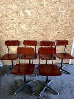 Pagholz stoelen - set van 5, Métal, Brun, Vintage, Enlèvement