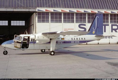 GEZOCHT-  Sabena - schaalmodel BRITTEN NORMAN BN2 ISLANDER, Verzamelen, Luchtvaart en Vliegtuigspotten, Zo goed als nieuw, Schaalmodel