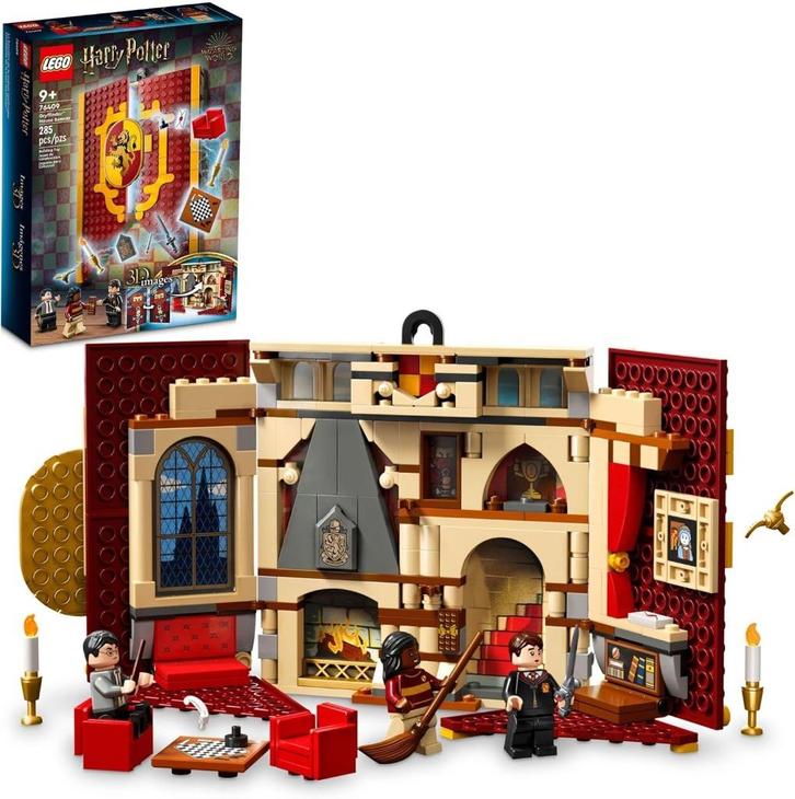Lego 76409 - Harry Potter - Griffoendor huisbanner, Kinderen en Baby's, Speelgoed | Duplo en Lego, Nieuw, Lego, Complete set, Ophalen of Verzenden