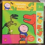 Triopuzzel Karel Hallo dino Clavis JOY, Ophalen of Verzenden, 10 tot 50 stukjes, Gebruikt, 2 tot 4 jaar