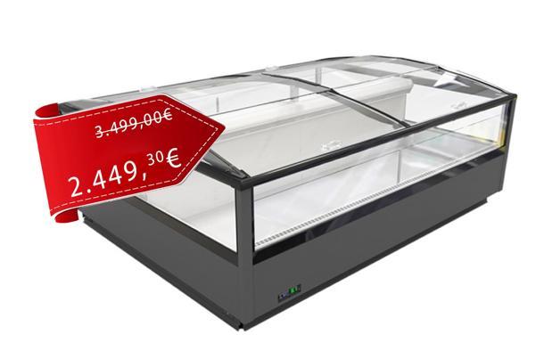 Ilot surgelé 2 vitres bombées coulissantes - n 873, Articles professionnels, Horeca | Équipement de cuisine, Enlèvement