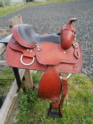 Selle west rando., Enlèvement ou Envoi, Comme neuf, Western