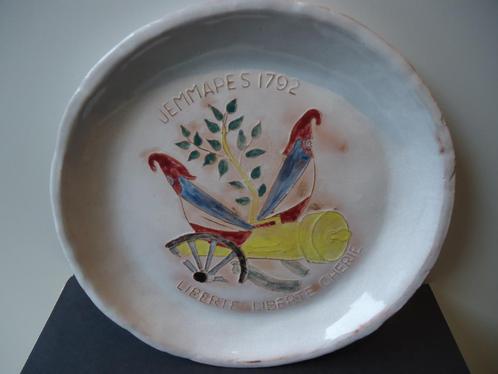 DOUR keramiek Louis Van de Spiegele, 1792 slag van Jemappes, Antiek en Kunst, Antiek | Keramiek en Aardewerk, Ophalen of Verzenden