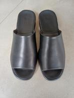 Nieuwe lederen zwarte pantoffels 40, Zwart, Nieuw, Ophalen of Verzenden, Pantoffels of Sloffen