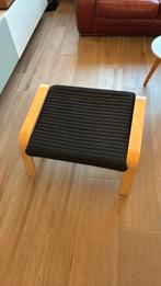 Ikea Poäng ottoman voetbank zwart als nieuw, Huis en Inrichting, Ophalen, Zo goed als nieuw