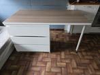 Ikea blad en kast samengesteld als bureau, Huis en Inrichting, Bureaus, Ophalen of Verzenden, Gebruikt, Bureau