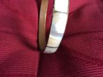 Mooie armband met bezet met parelmoer, Ophalen, Zo goed als nieuw, Beige