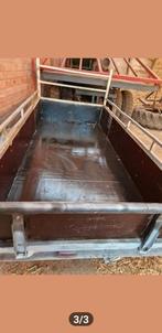 aanhangwagen 125x250, Ophalen, Gebruikt
