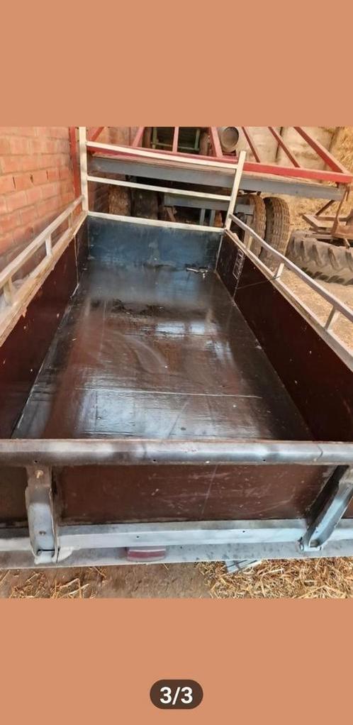 aanhangwagen 125x250, Auto diversen, Aanhangers en Bagagewagens, Gebruikt, Ophalen