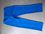 Geklede 7/8 blauwe broek, Kleding | Dames, Broeken en Pantalons, Blauw, Maat 42/44 (L), Ophalen of Verzenden, Zo goed als nieuw