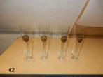 nr.305 - Vier bierglazen loburg, Enlèvement, Comme neuf, Verre ou Verres