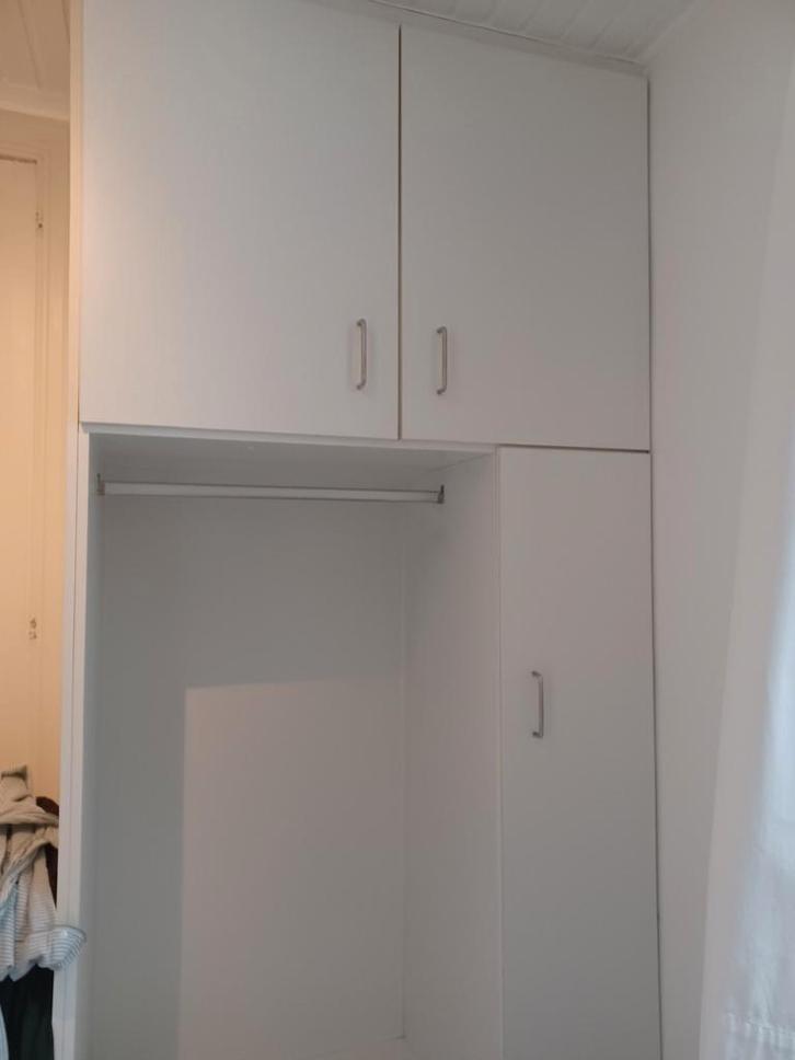 Plafondhoge Inbouwkast wit, Maison & Meubles, Armoires | Penderies & Garde-robes, Enlèvement