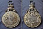Medaille festival te Lotenhulle 1894 (Oost-Vlaanderen), Postzegels en Munten, Penningen en Medailles, Verzenden, Brons