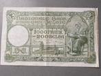 1000 fr 1942, Postzegels en Munten, Bankbiljetten | België, Los biljet, Verzenden