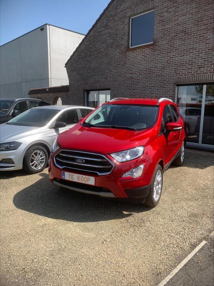 Ford Ecosport Titanium 1.0i Ecoboost, Auto's, Ford, Bedrijf, Te koop, Ecosport, ABS, Airbags, Airconditioning, Alarm, Boordcomputer
