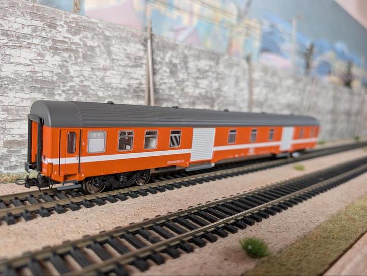NMBS SNCB | Lsmodels 42010 | DMS C1 Orange | Nouveau, Hobby & Loisirs créatifs, Trains miniatures | HO, Neuf, Wagon, Autres marques